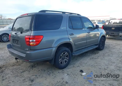 2004 Toyota Sequoia Limited V8 from USA, damaged, VIN 5TDZT38A94S233116